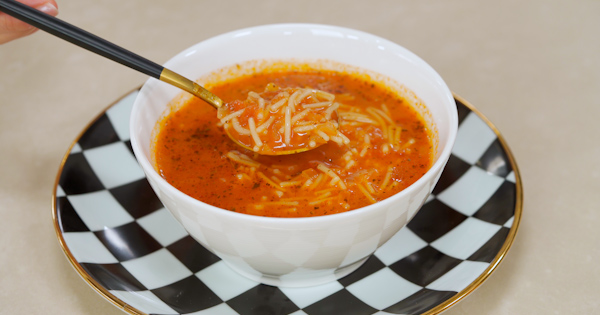 Şehriye çorbası aşama 5