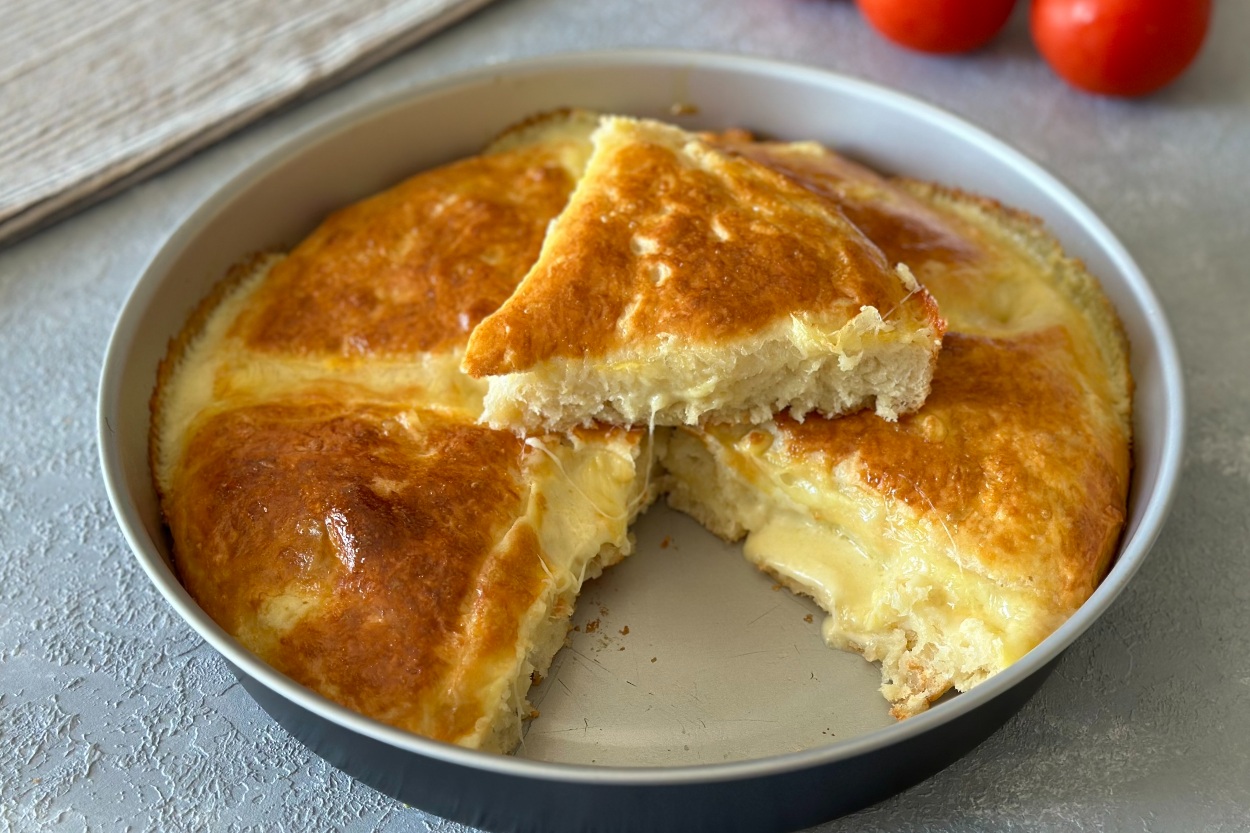 Peynirli Tepsi Poğaçası Tarifi