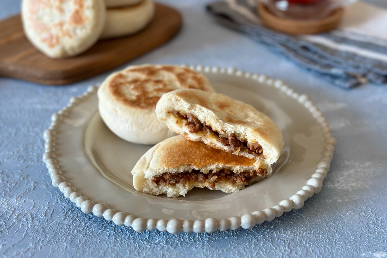 Kıymalı Bazlama Tarifi