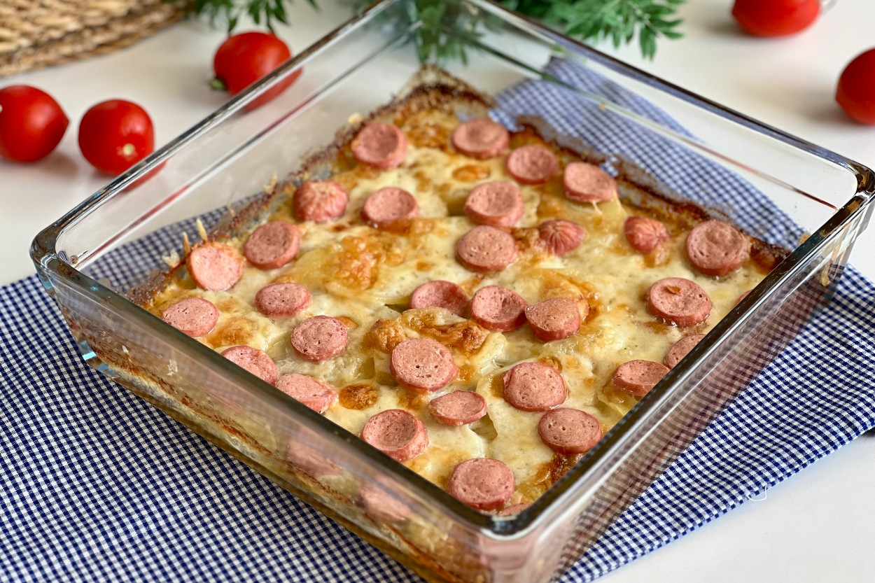 Sosisli Patates Graten Tarifi