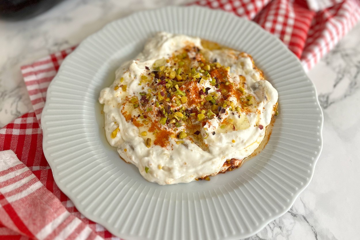 Tahinli Patlıcan Mezesi Tarifi