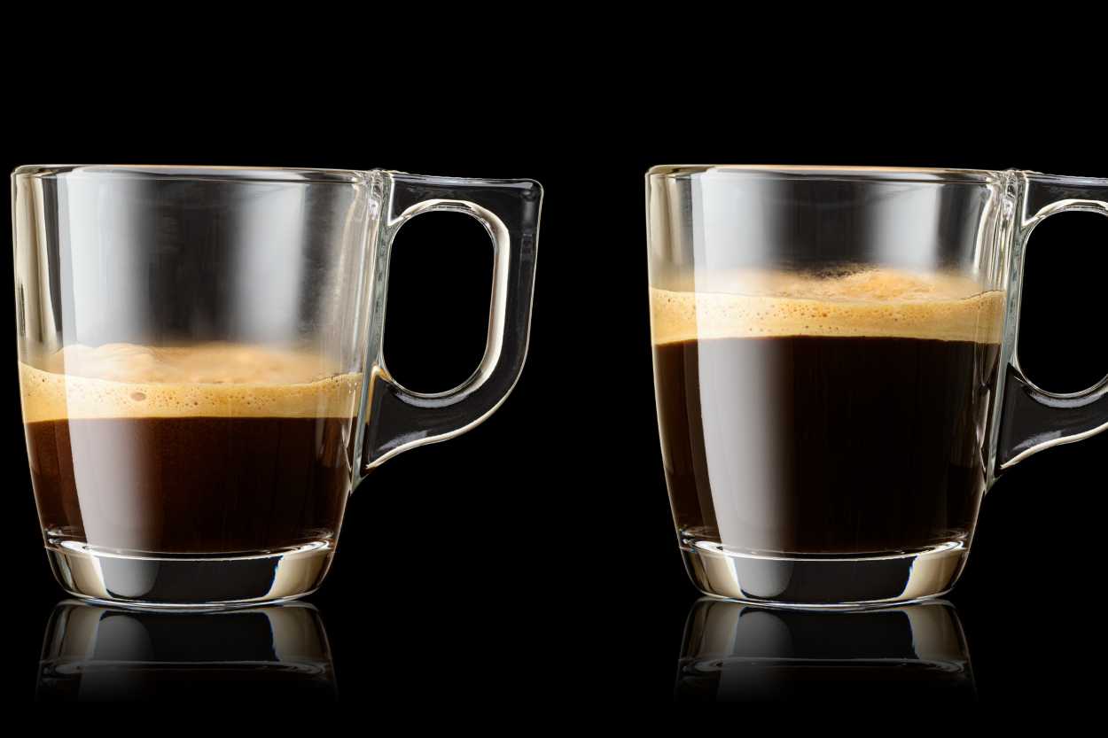 Ristretto ve espresso arasındaki farklar nelerdir?