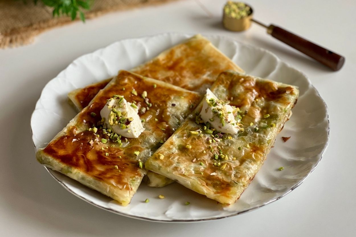 Fıstıklı Katmer Tarifi