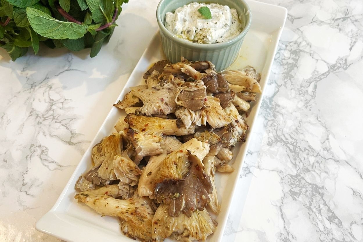 Fırında İstiridye Mantarı Tarifi