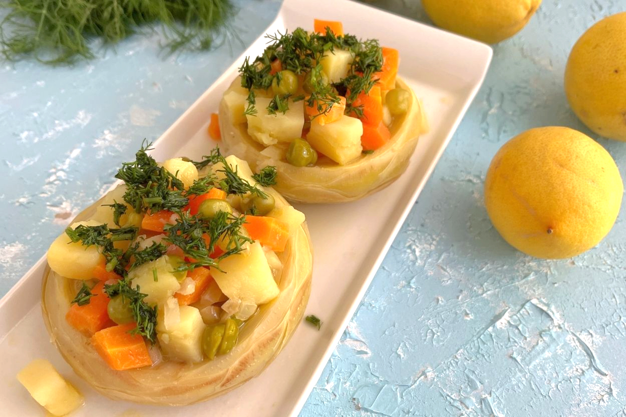 Garnitürlü Enginar Tarifi