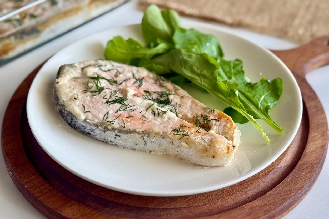 Kremalı Somon Tarifi