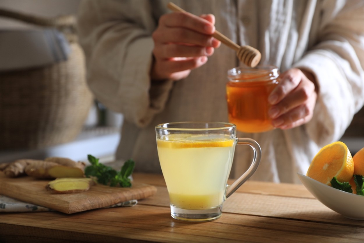 Ballı Limonlu Su