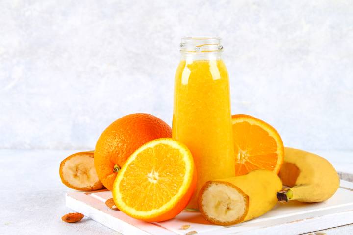 Muz Portakal Suyu Maskesi