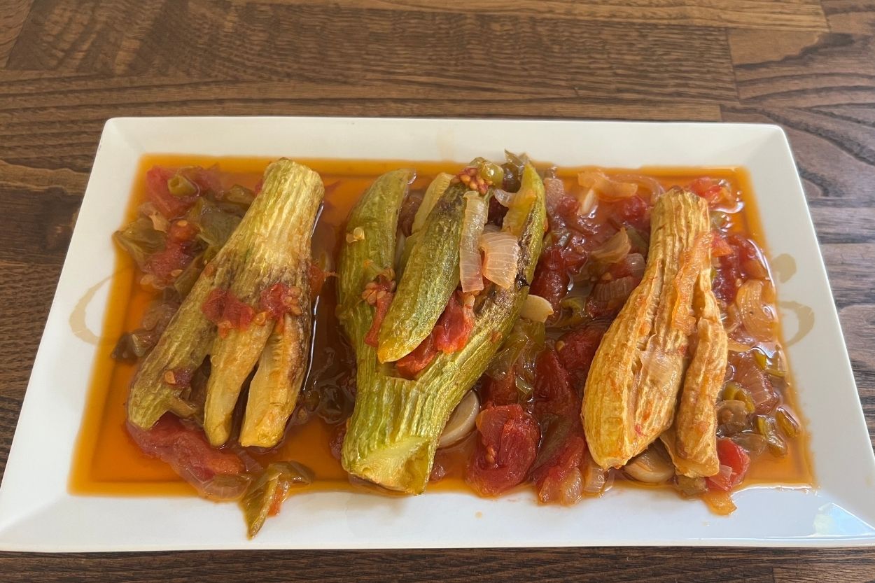 Domatesli Kabak Çığırtma Tarifi