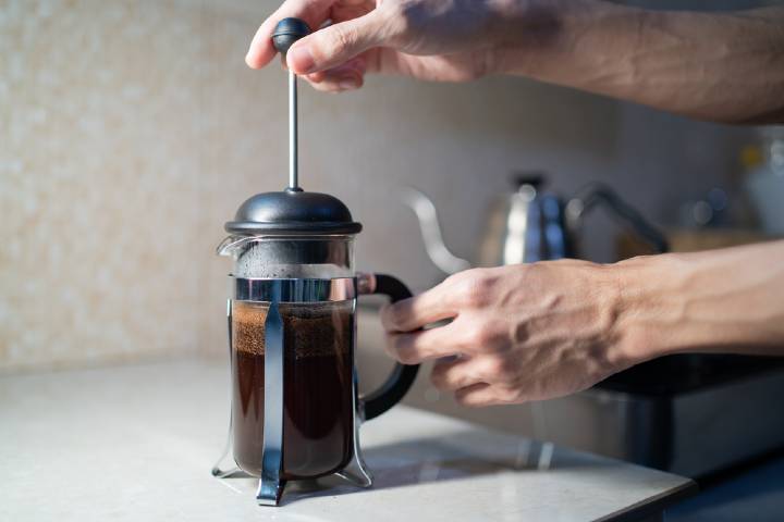 French press kahve