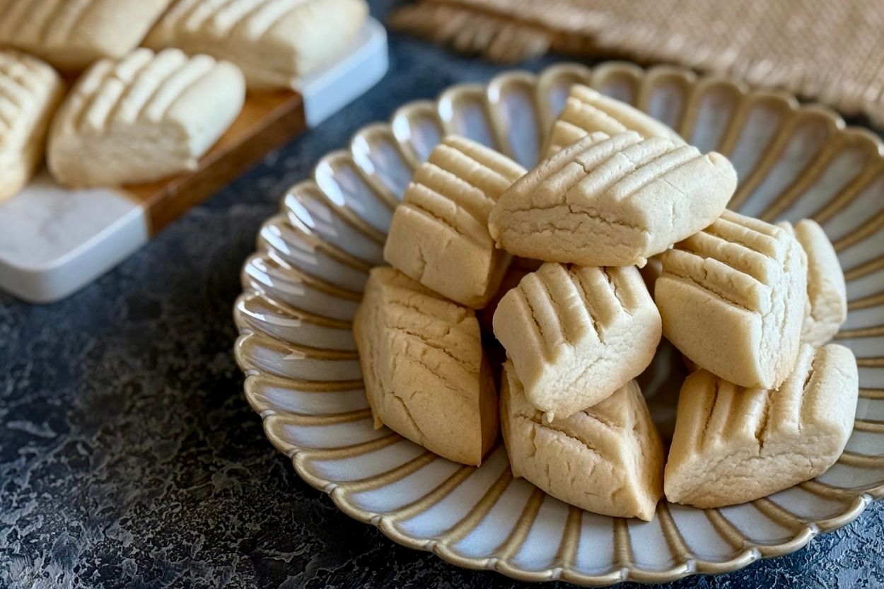 Pastane Usulü Nişastalı Kurabiye Tarifi