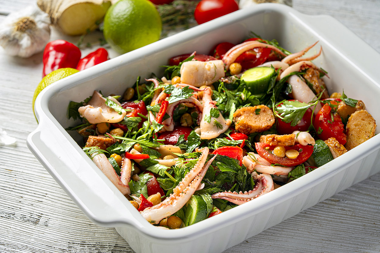 Kalamar Salatası Tarifi