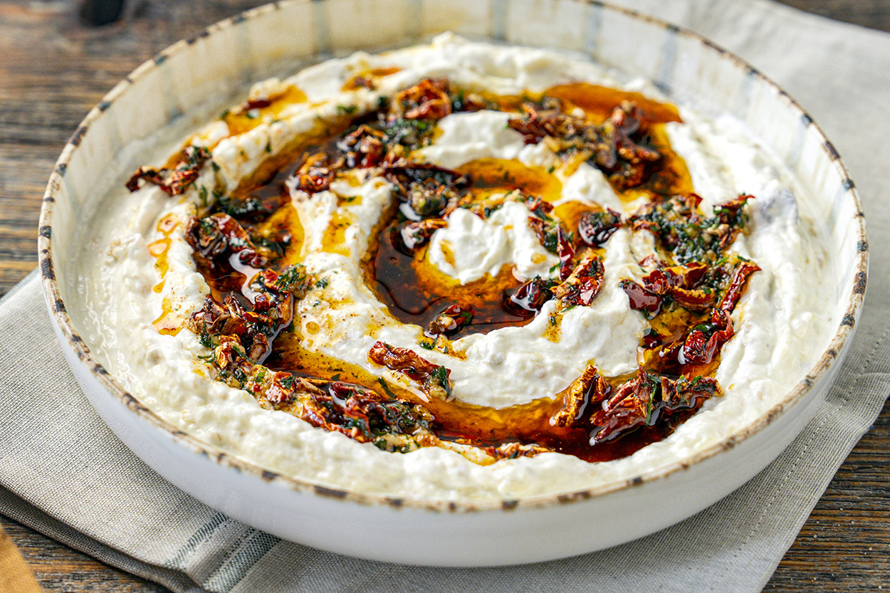 Patlıcanlı Dip Meze Tarifi