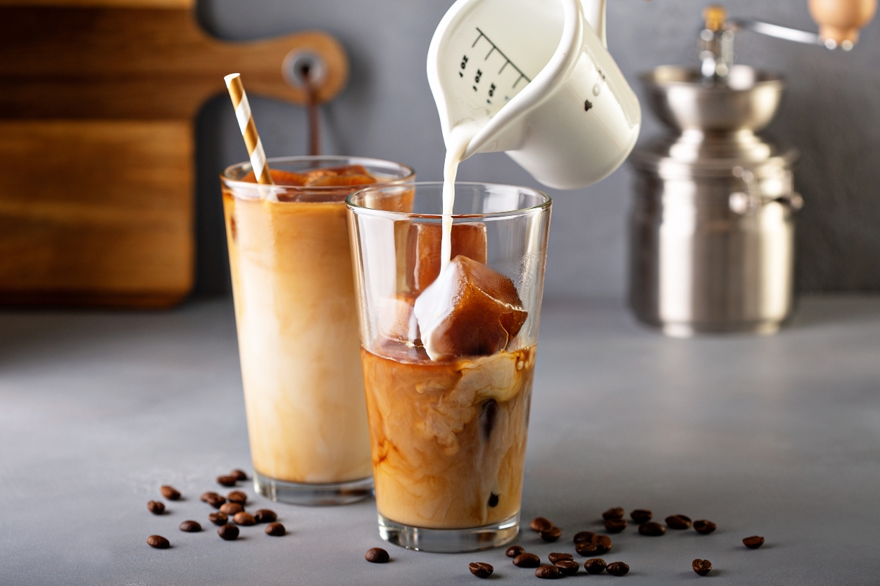 Kahve buz küplü latte tarifi