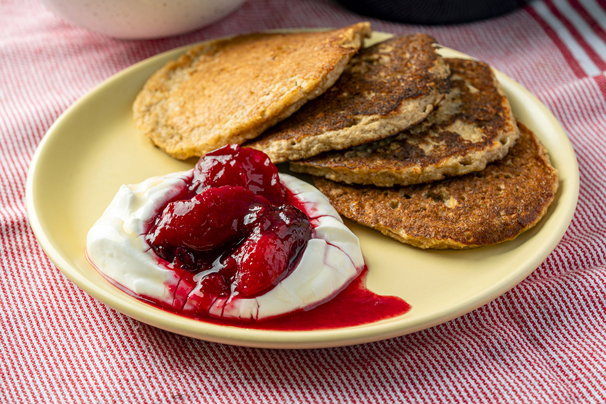 Yulaflı Muzlu Pankek Tarifi