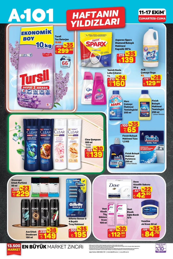 A101 Haftanın Yıldızları