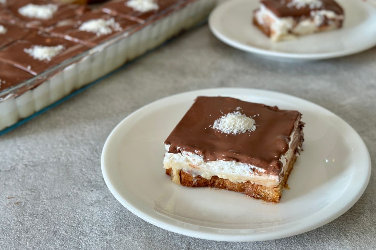 Çikolata Soslu Etimek Tatlısı Tarifi