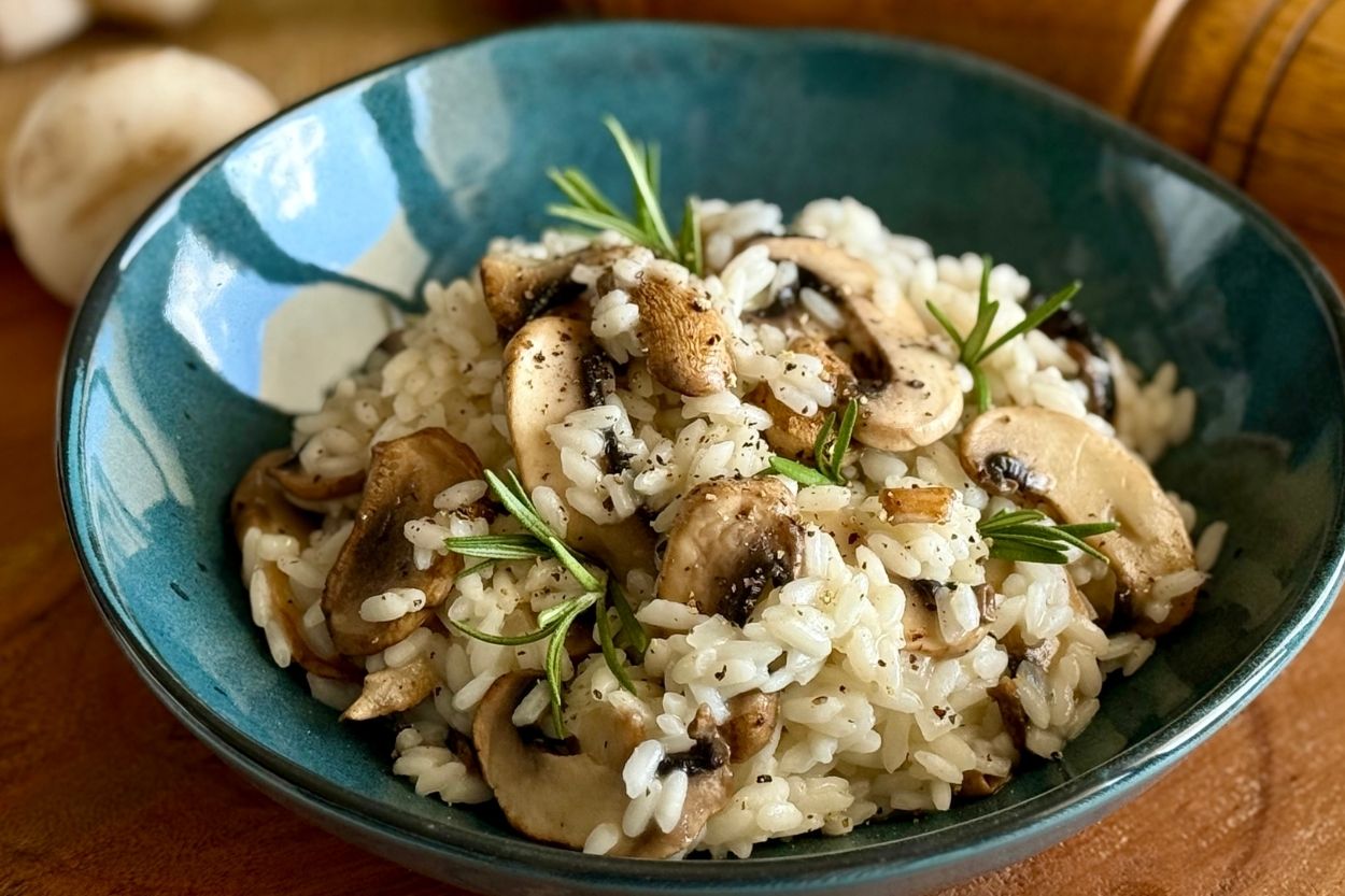 Mantarlı Risotto Tarifi