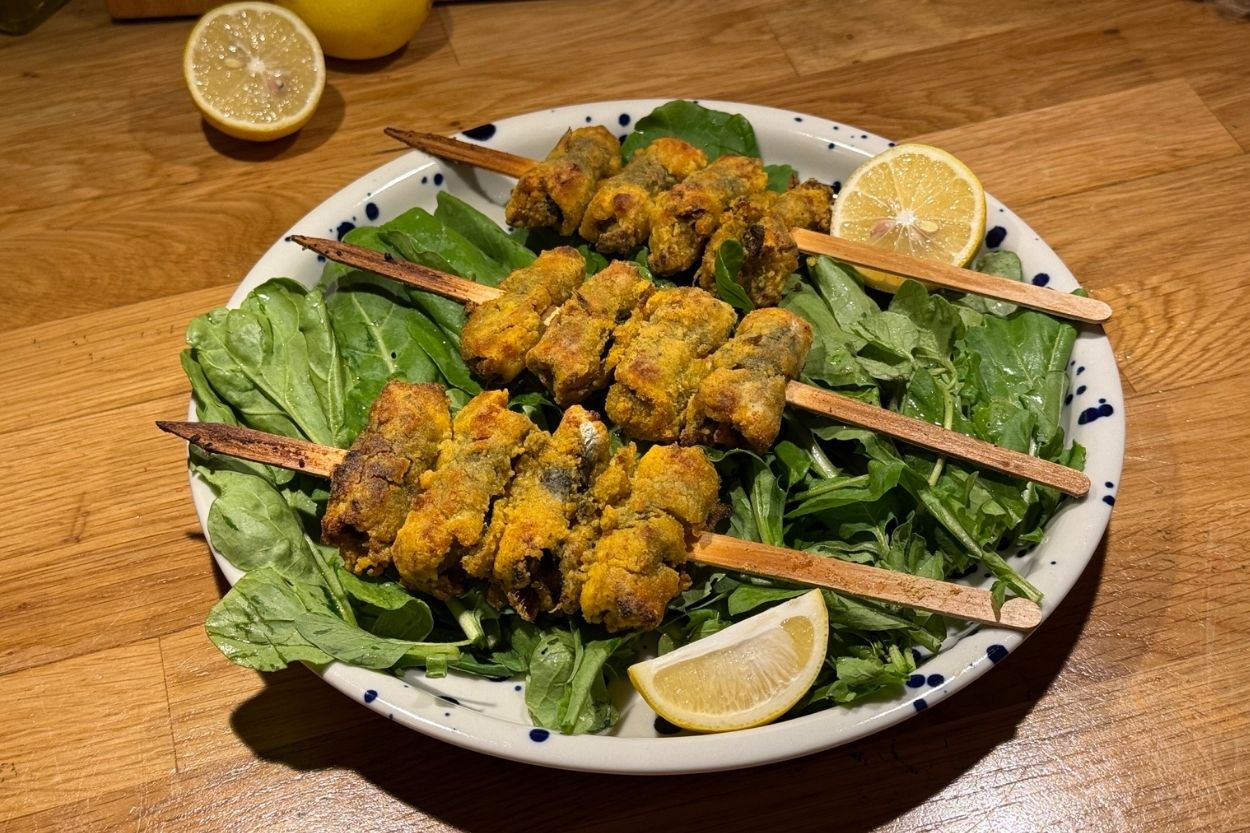 Şişte Sardalya Tarifi