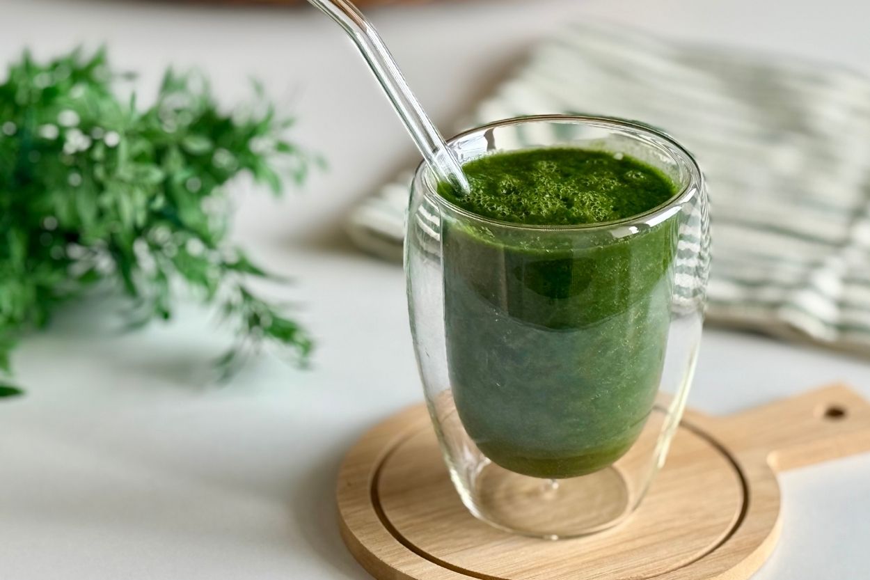 Ispanaklı Smoothie Tarifi