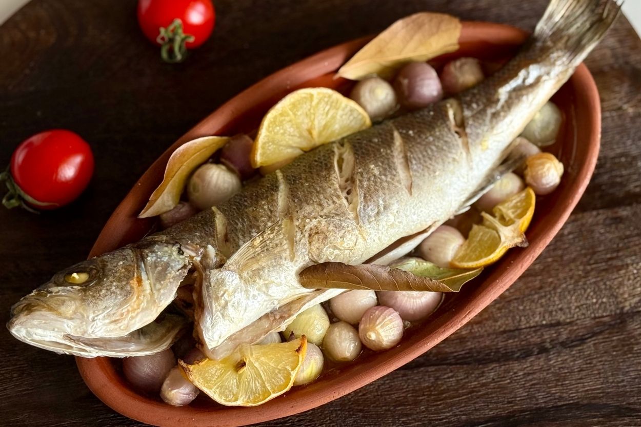 Kiremitte Levrek Tarifi