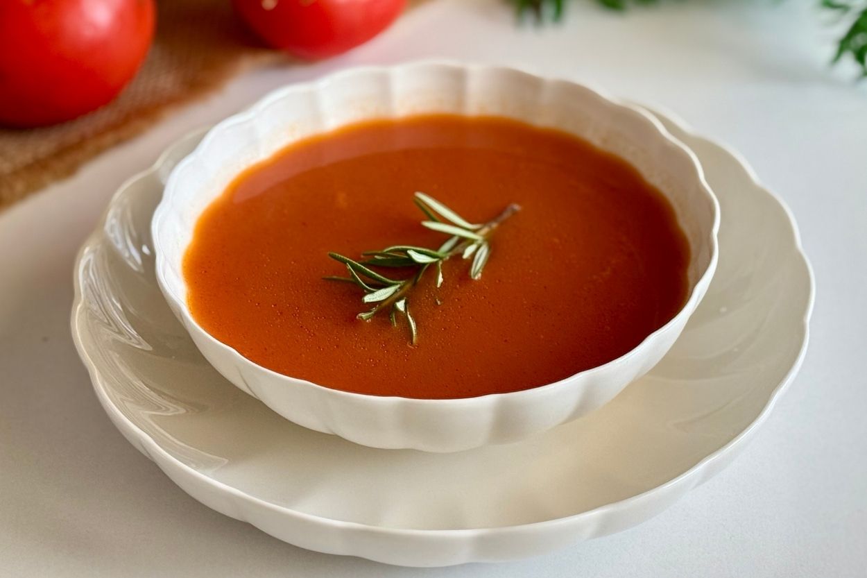 Konserve Domates Çorbası Tarifi