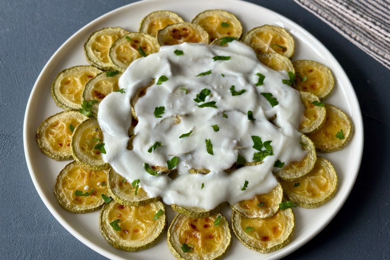 Fırında Kabak Kızartması Tarifi