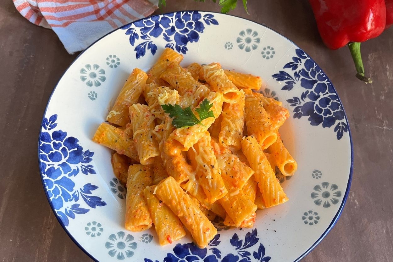 Köz Biberli Makarna Tarifi