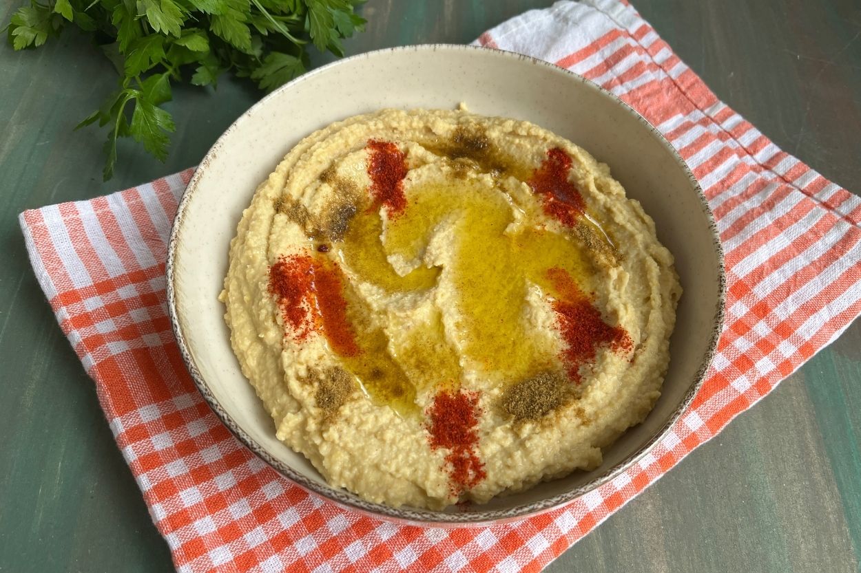 Tahinsiz Humus Tarifi