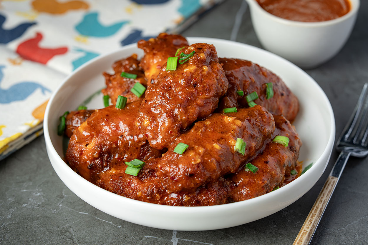 Ayran Soslu Acılı Çıtır Tavuk Tarifi