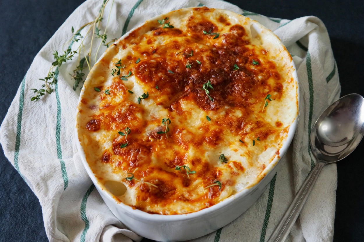 Fırında Kremalı Patates Tarifi