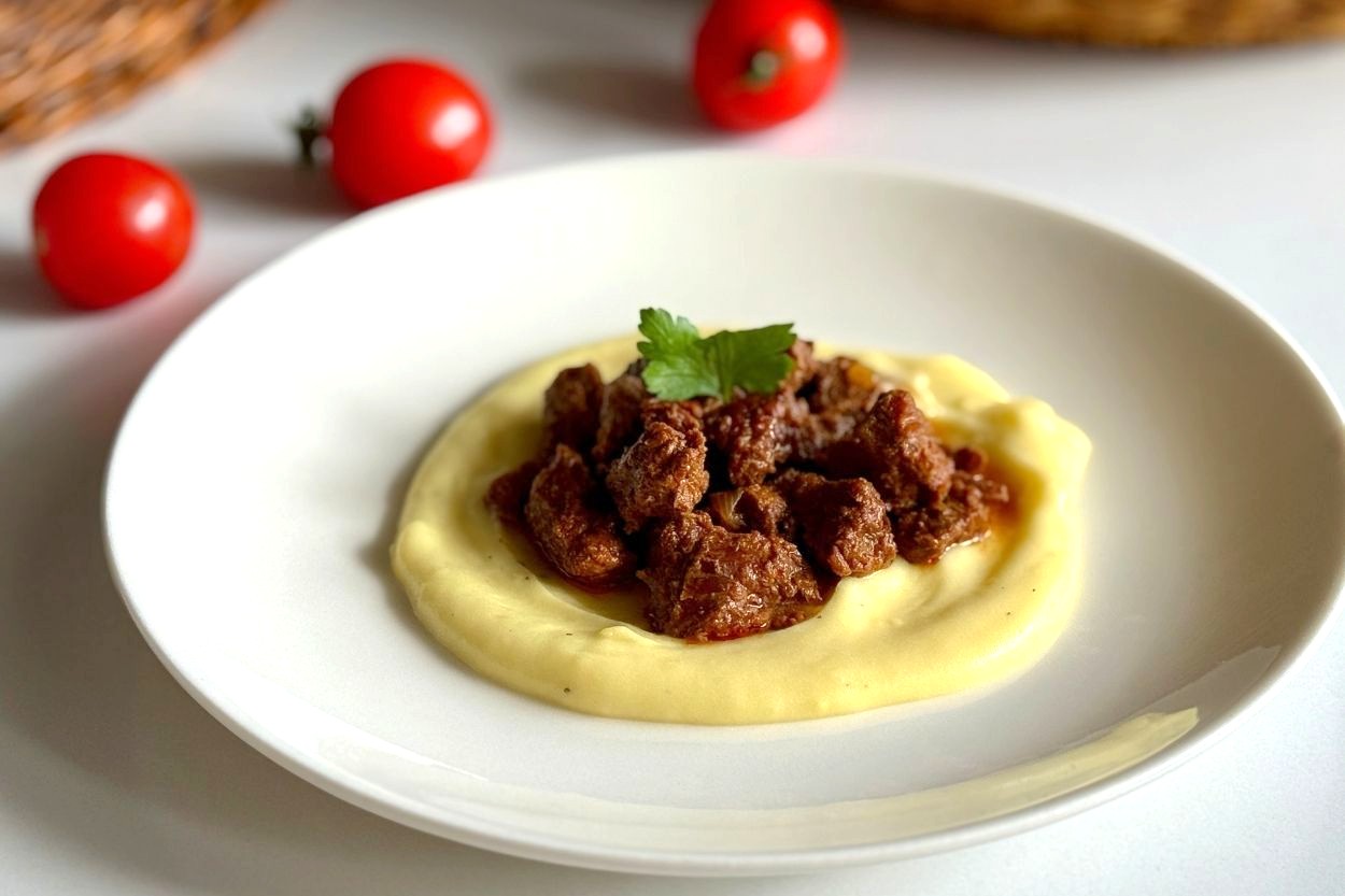 Patates Püreli Tas Kebabı Tarifi