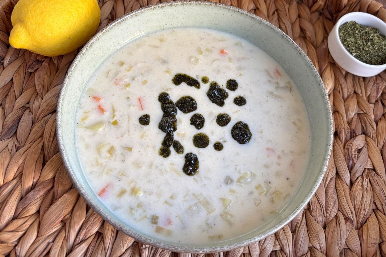 Terbiyeli Pırasa Çorbası Tarifi