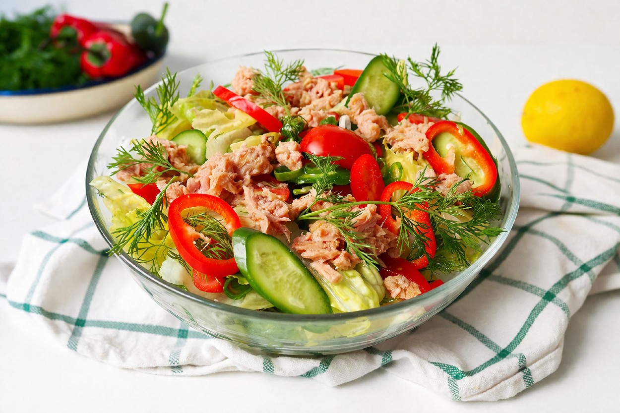 Ton Balıklı Salata Tarifi