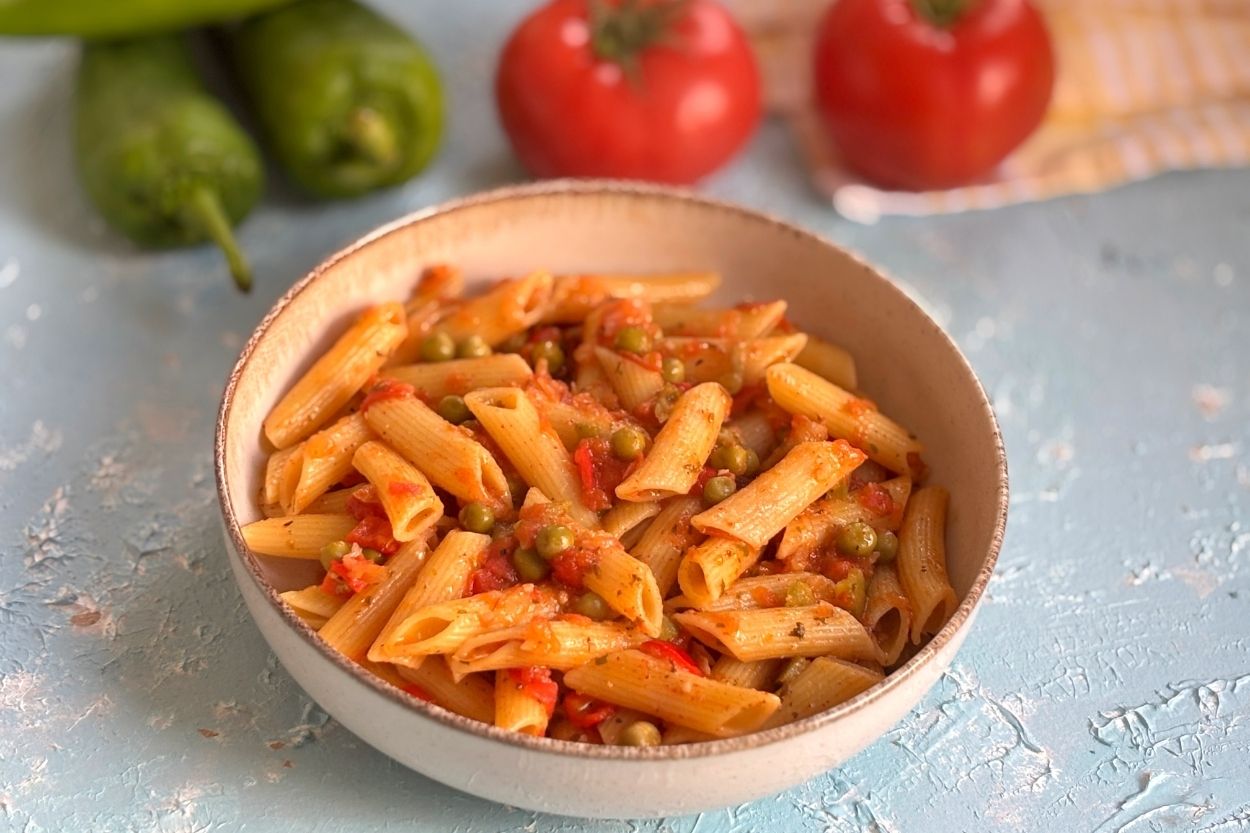Bezelyeli Makarna Tarifi