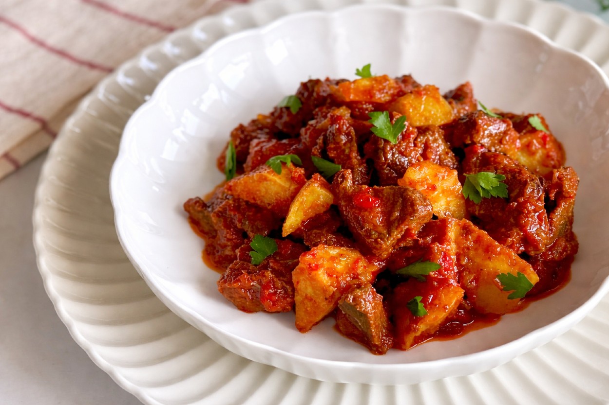 Fırında Tas Kebabı Tarifi