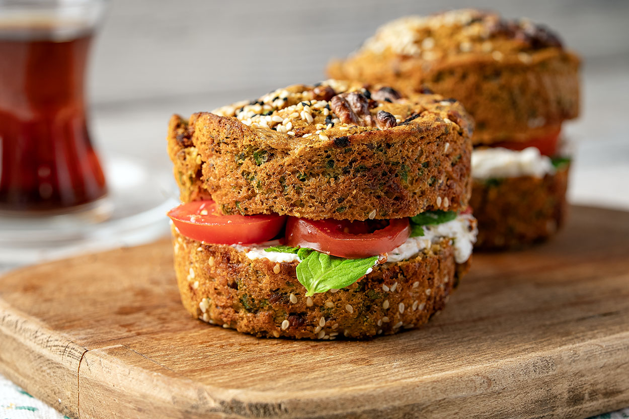 Unsuz Proteinli Sandviç Ekmeği Tarifi