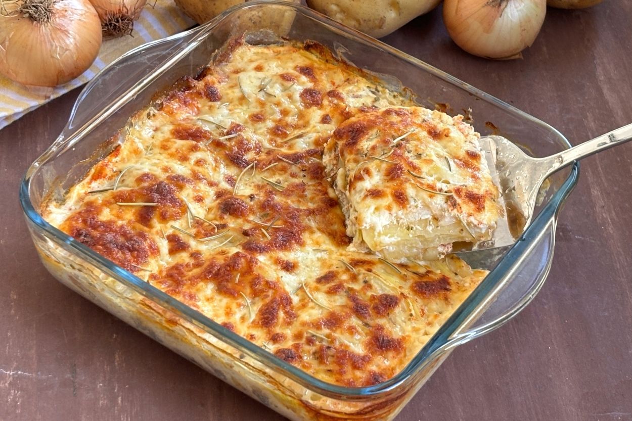 Fırında Sütlü Patates Tarifi