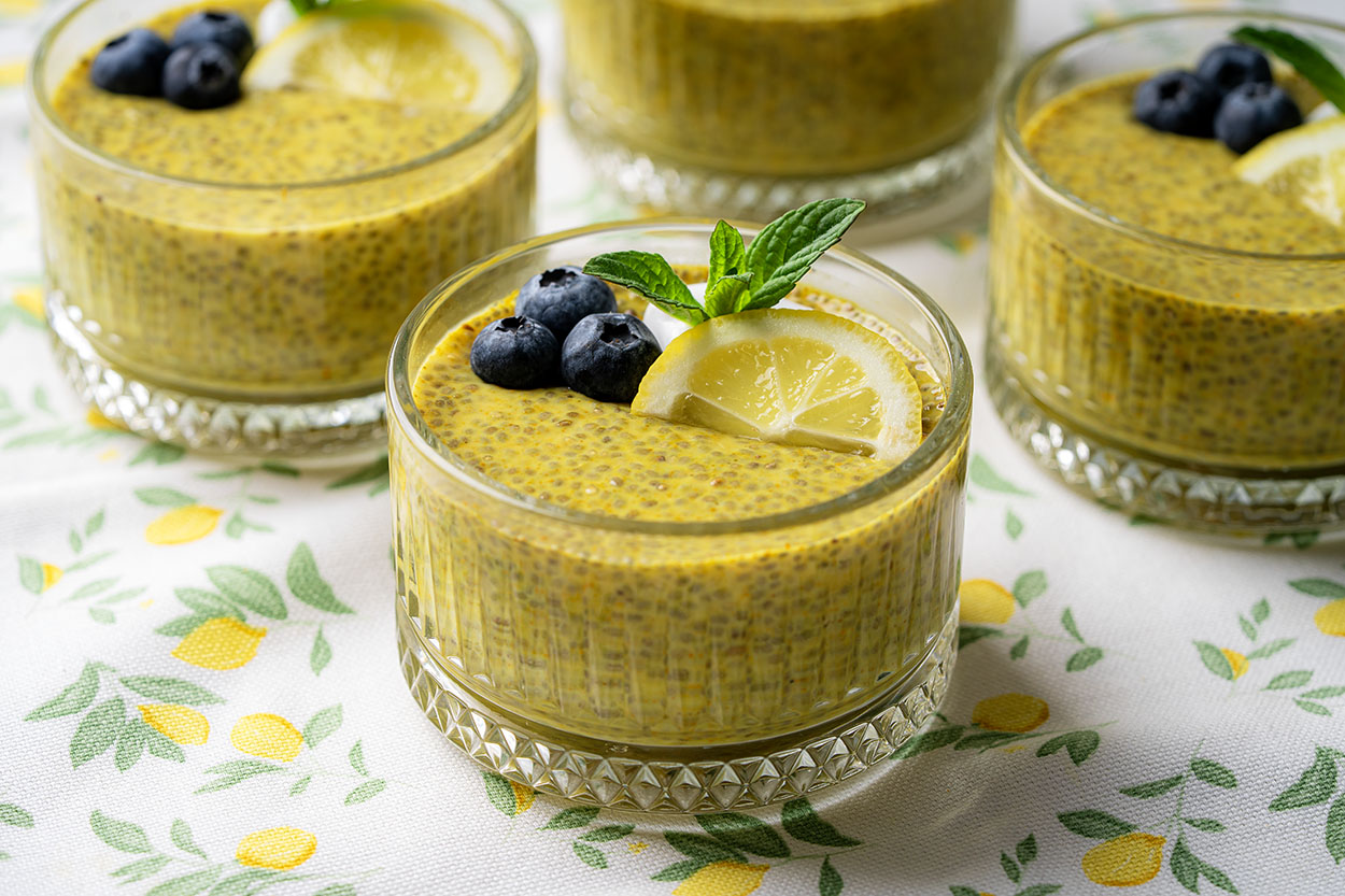Limonlu Chia Puding Tarifi